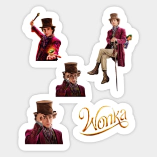 Wonka | 2023 | sticker pack Sticker